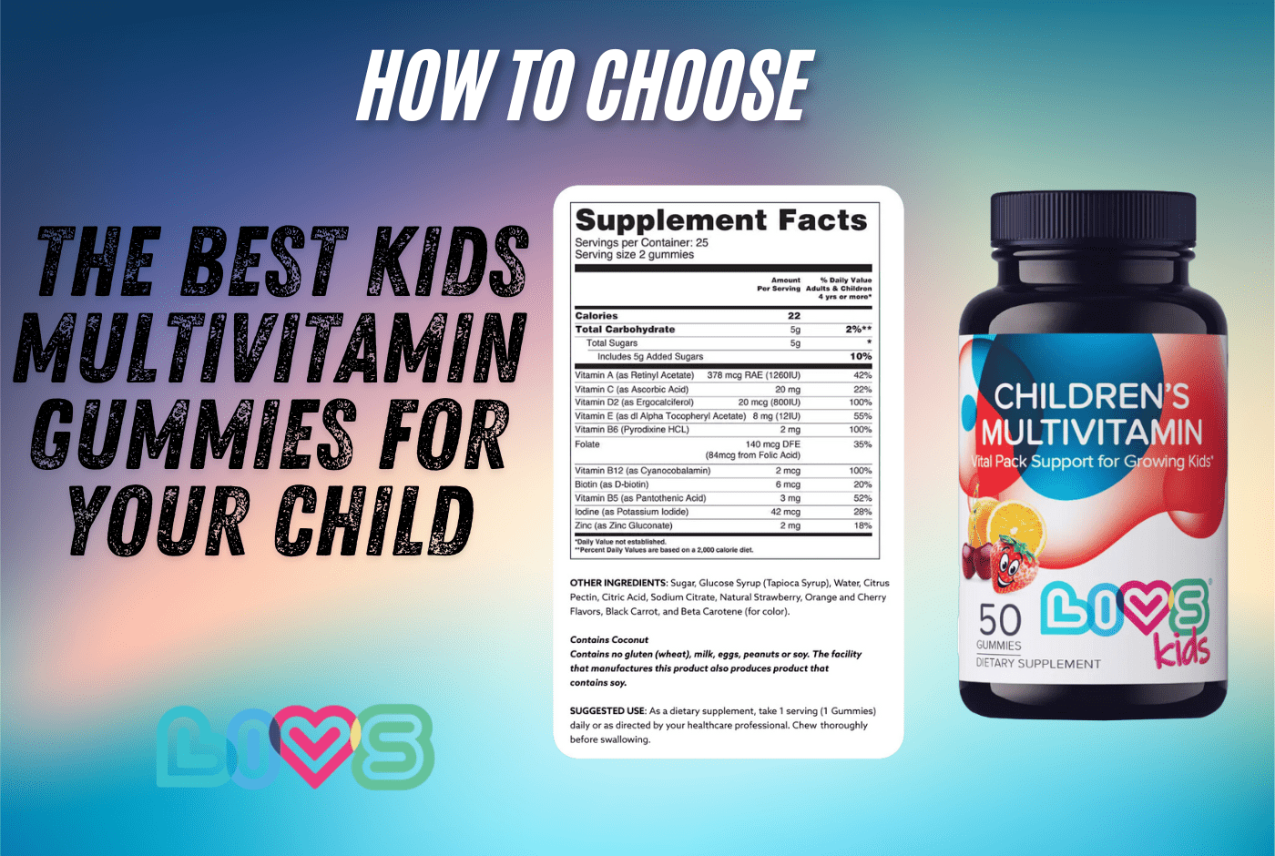 How to Choose the Best Kids Multivitamin Gummies for Your Child? - LIVS Gummies