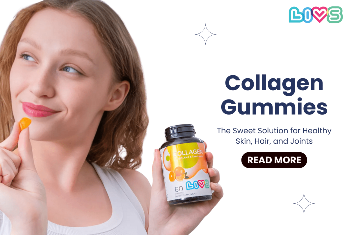 Collagen Gummies: The Sweet Solution for Healthy Skin, Hair, and Joints - LIVS Gummies
