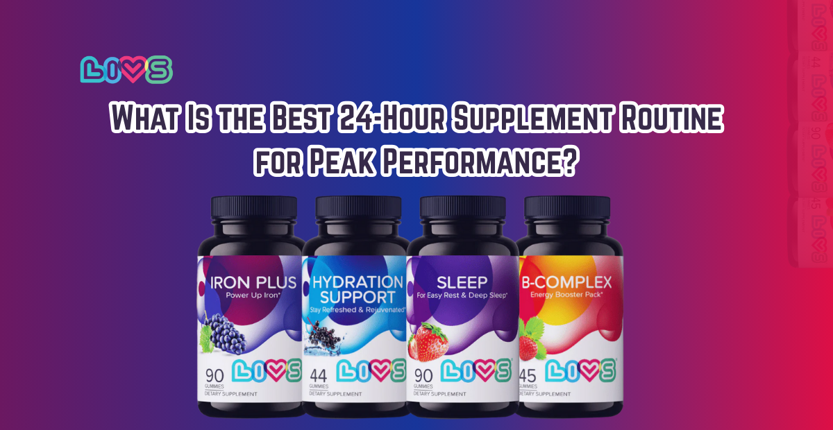 What Is the Best 24-Hour Supplement Routine for Peak Performance?