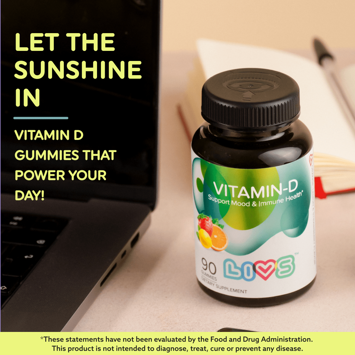 Vitamin D (2,000 IU) Gummies