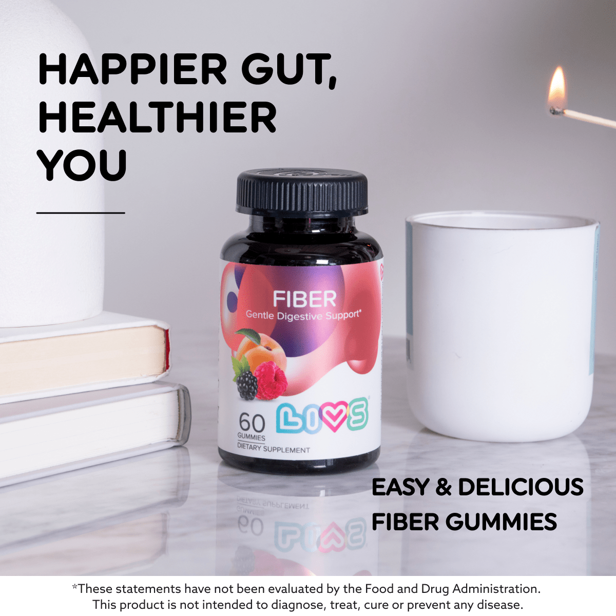 Fiber Gummies for digestive Support