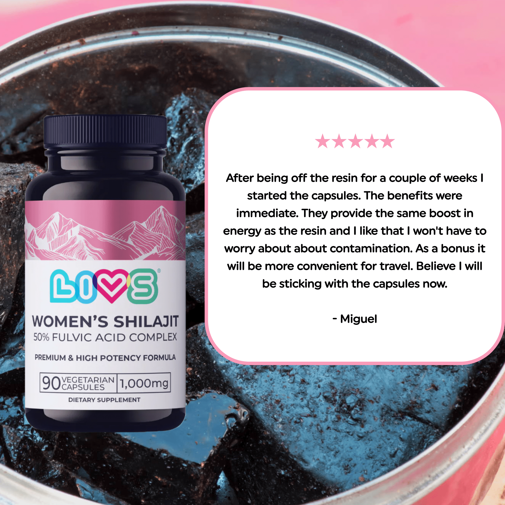 vegan Women's Shilajit Gummies