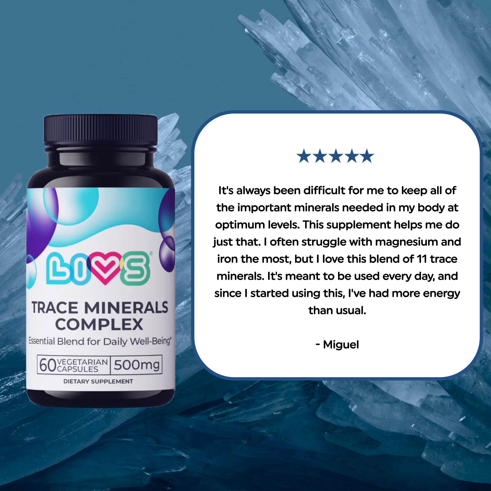 Trace Minerals Complex vegan gummies