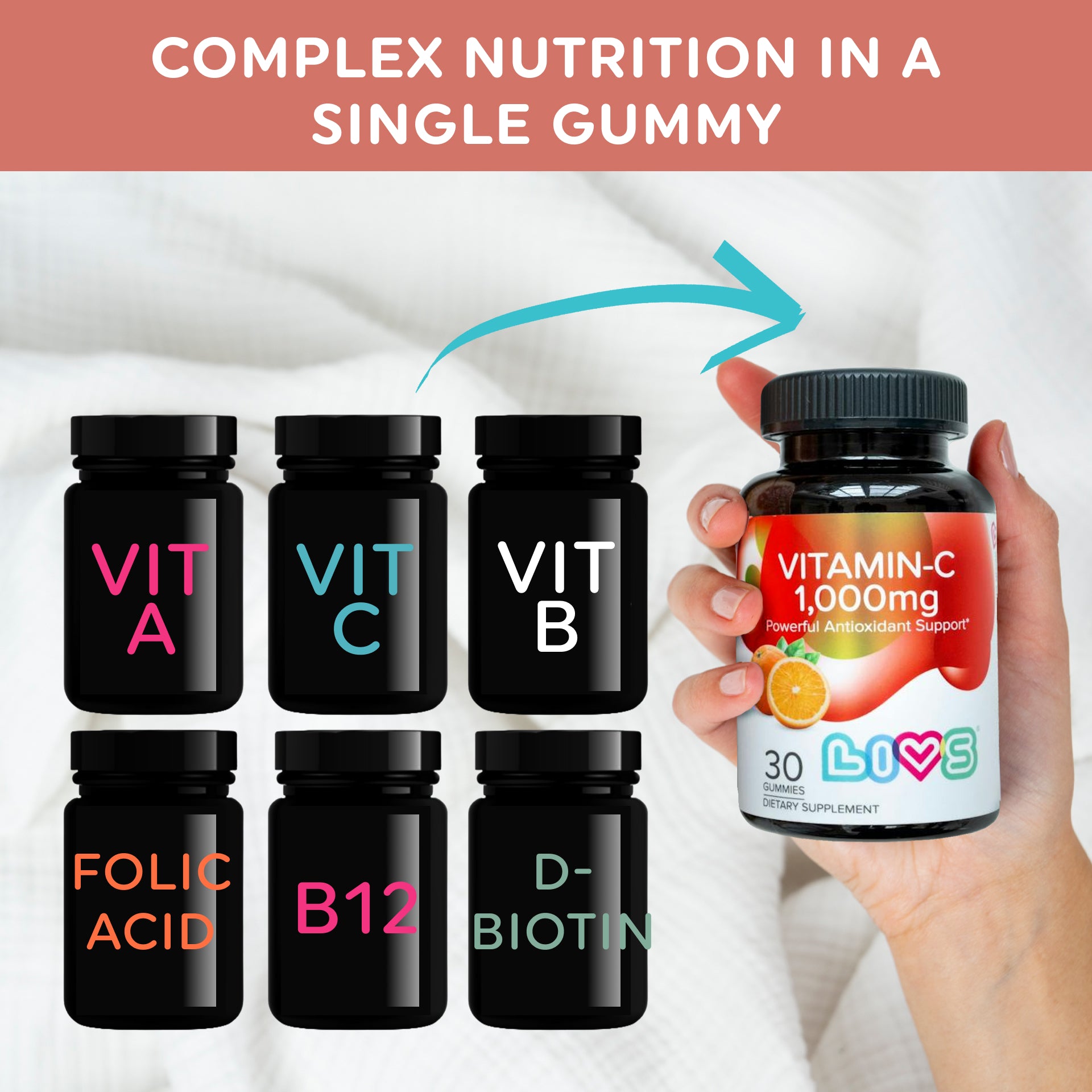 Vegan Vitamin C 1000mg Gummy