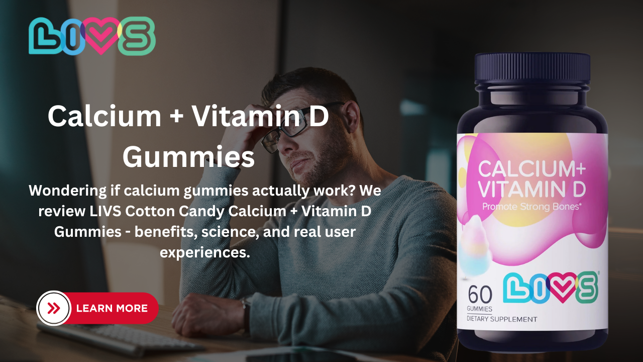 Calcium & Vitamin D Gummies