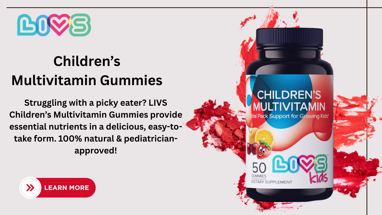 LIVS Children’s Multivitamin Gummies