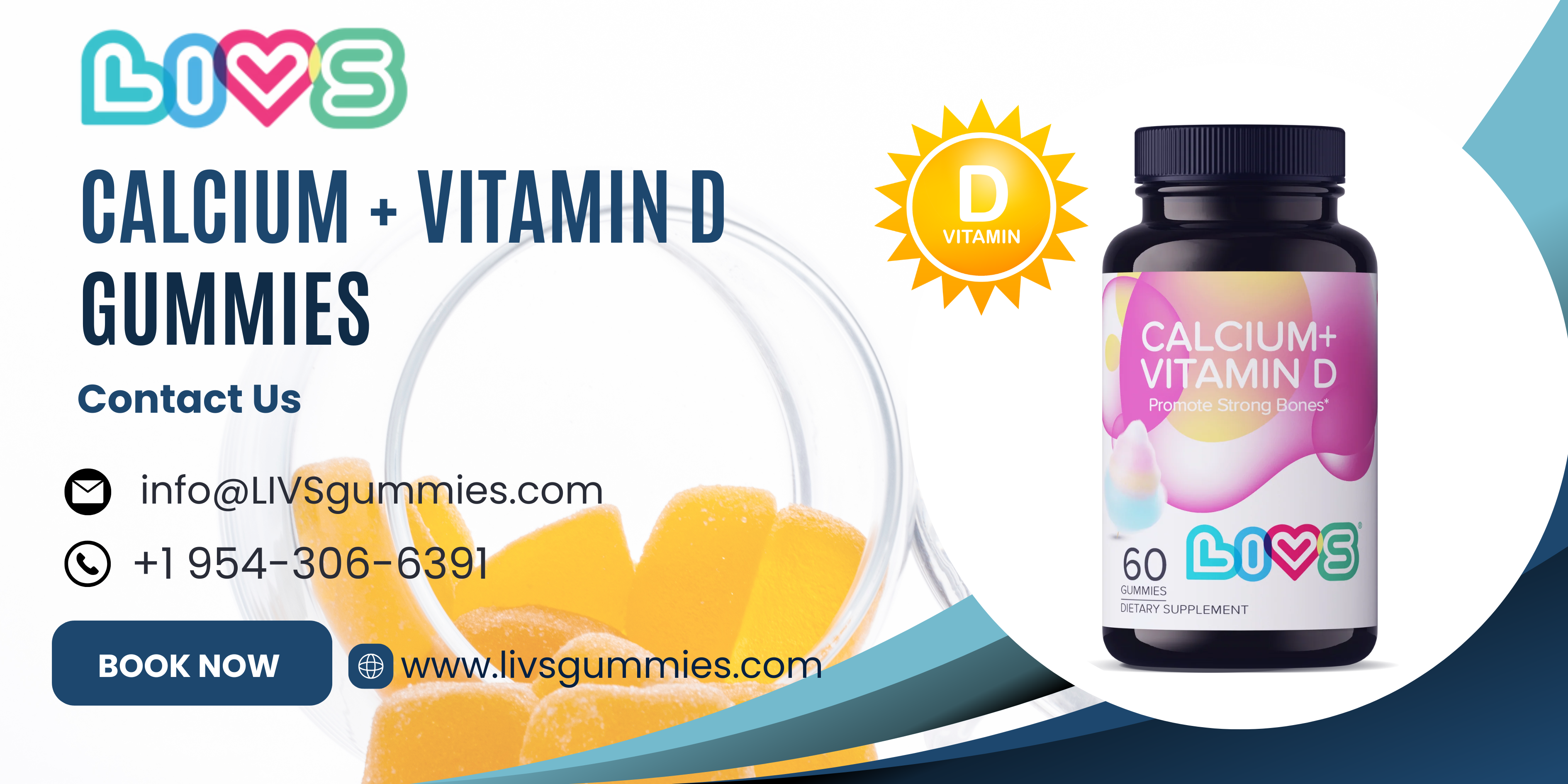 Calcium and Vitamin D3 Gummies