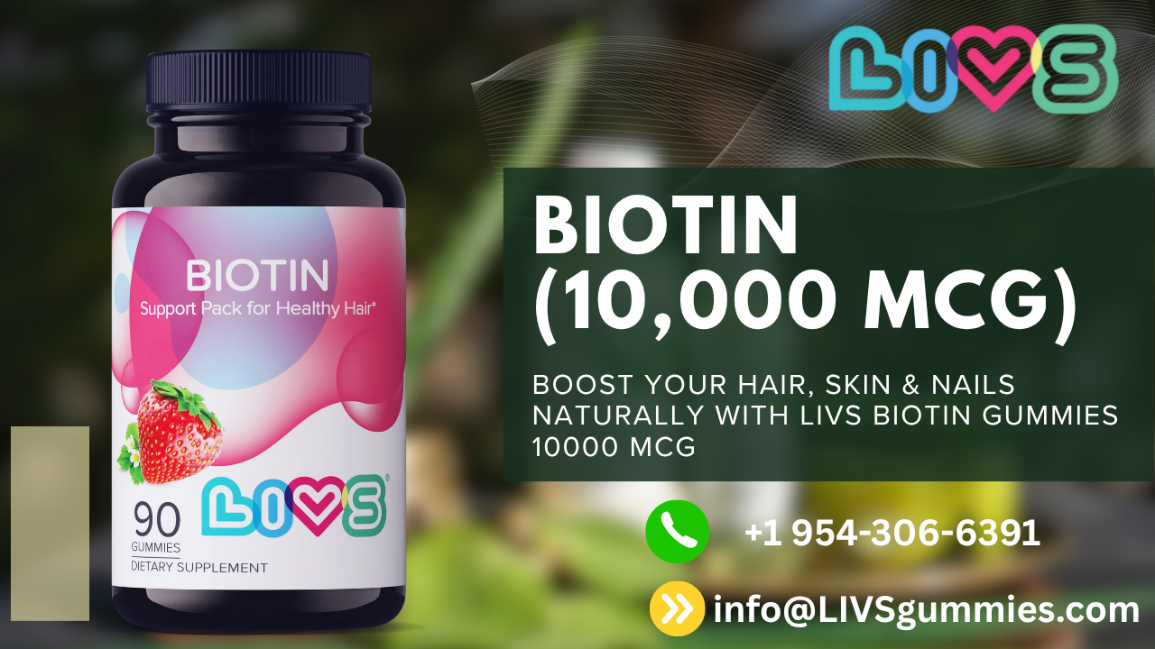 biotin gummies 10000 mcg
