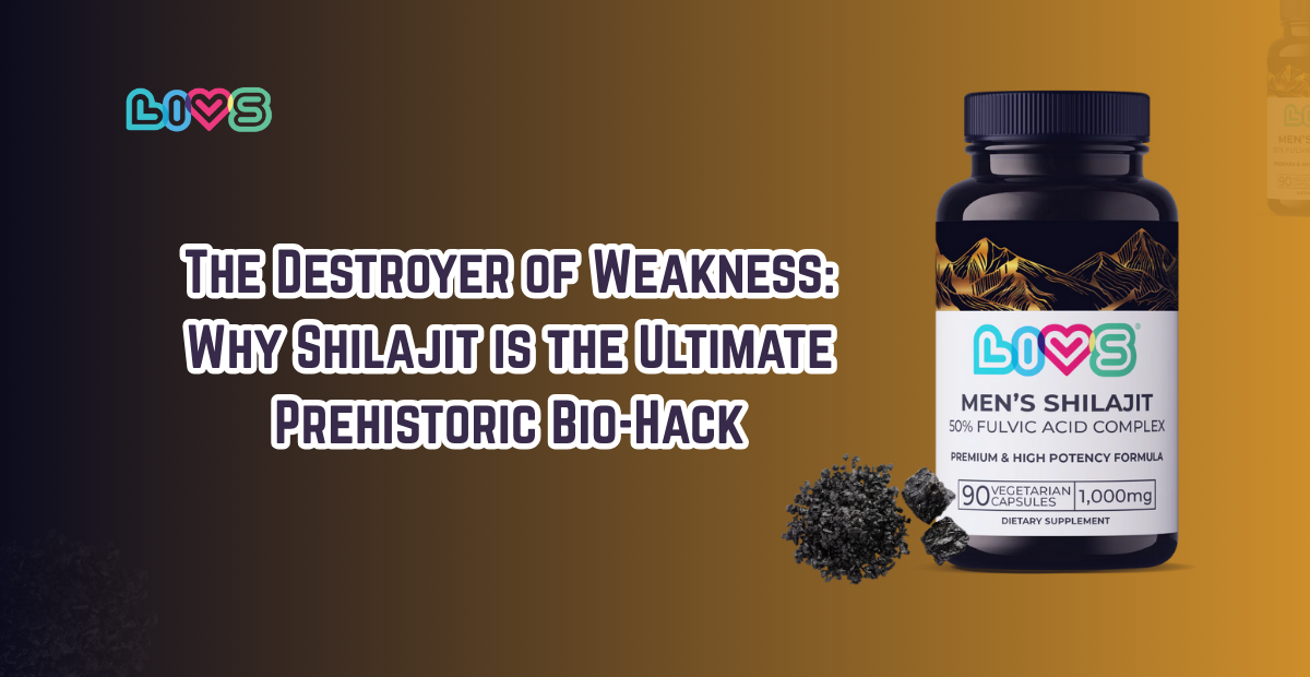 The Destroyer of Weakness: Why Shilajit is the Ultimate Prehistoric Bio-Hack
