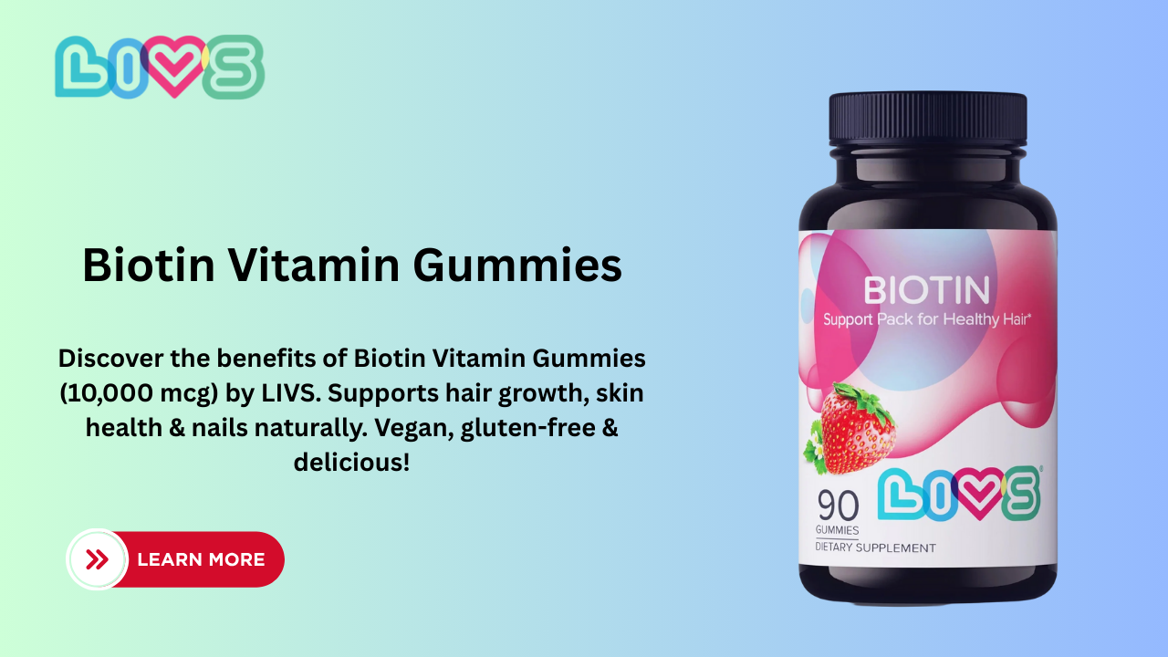 Biotin Vitamin Gummies