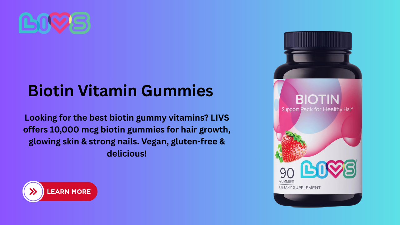 Biotin Vitamin Gummies