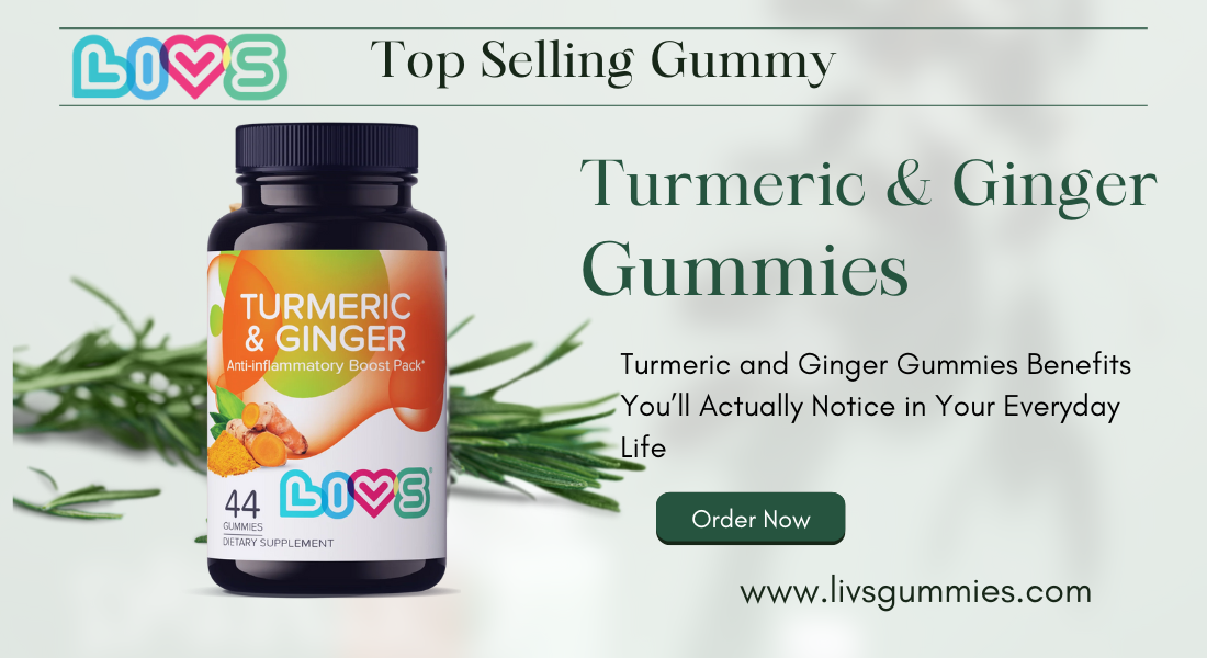 turmeric and ginger gummies