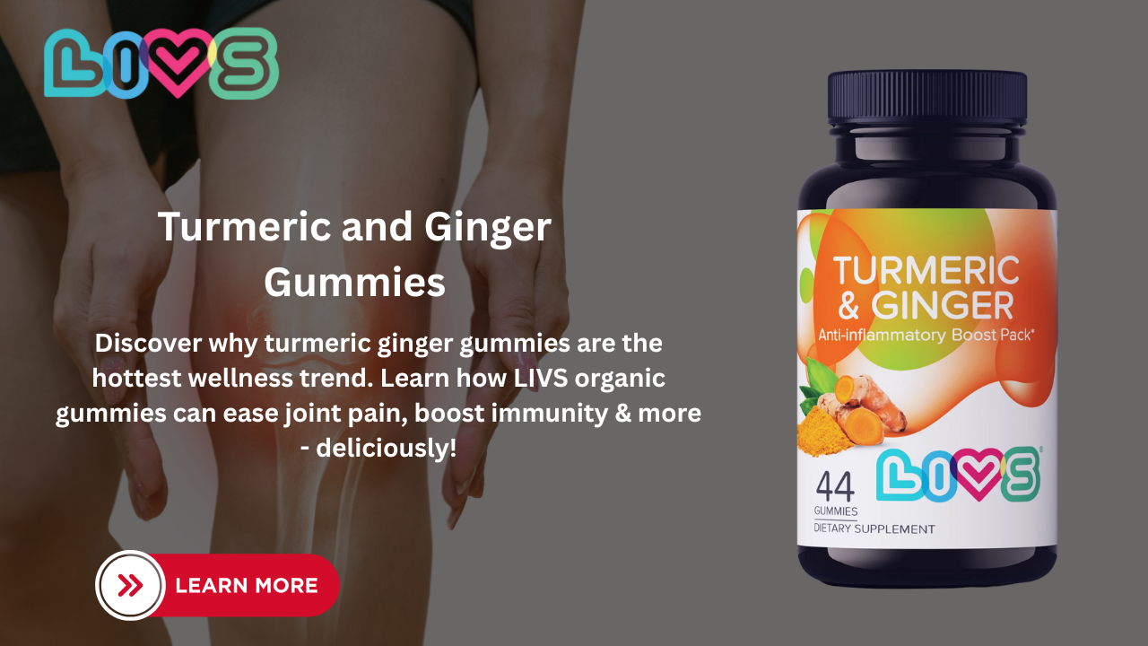 Turmeric Ginger Gummies