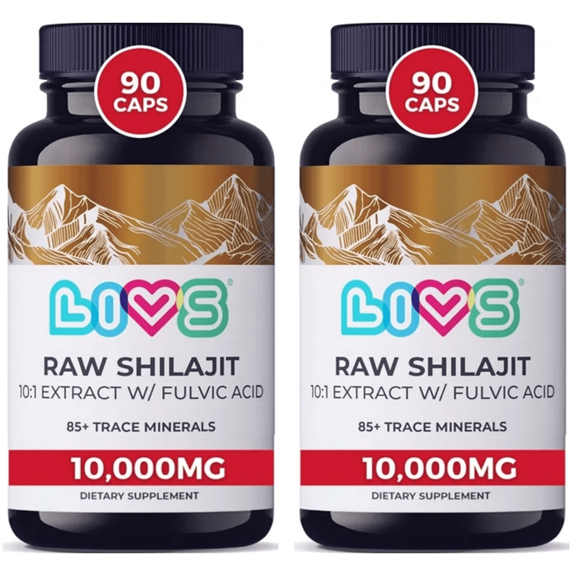 Raw Shilajit LIVS Vitamins